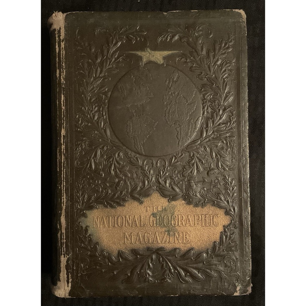National Geographic Magazines Hardcover Book Volume 83, January-June 1943